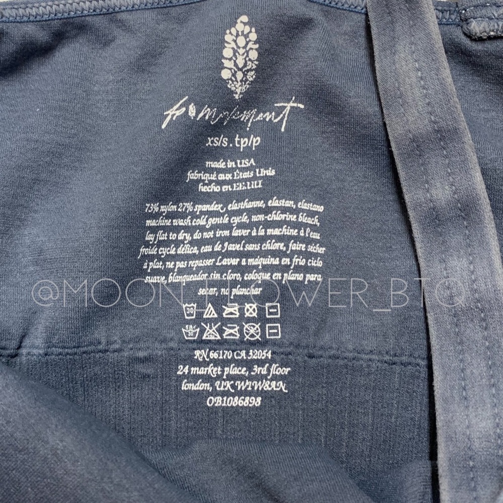 Free People Good Karma Crop Coastline - Picture 7 of 11